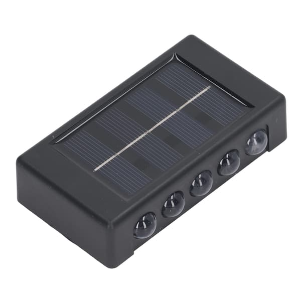 Solar Vegglampe Dobbel IP65 Vanntett 600mAh Batteri