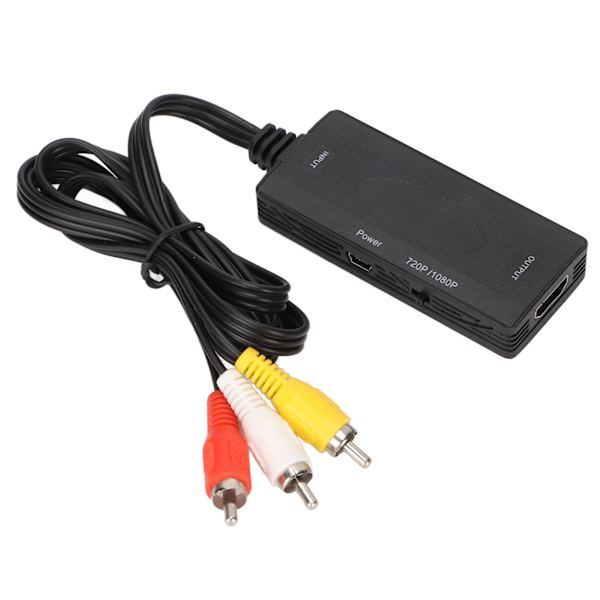 HDMI til RCA AV Komposit Video Konverter til TV PC