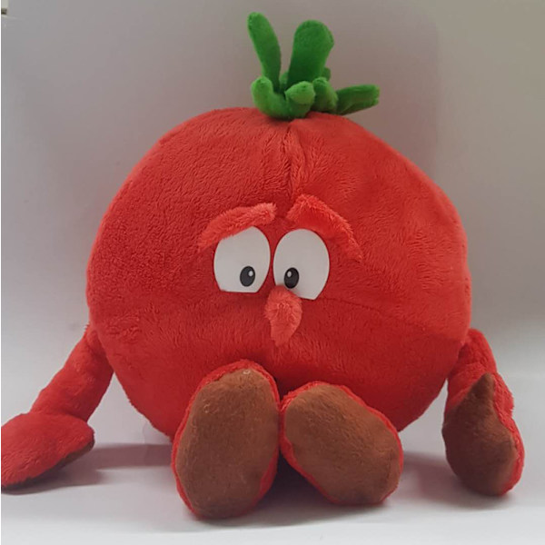 Söt tecknad frukt grönsak plysch leksak docka Tomatoes