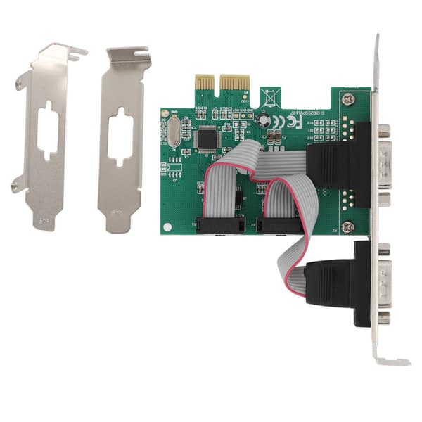 PCI Express 2 Port RS232 Seriell Adapter
