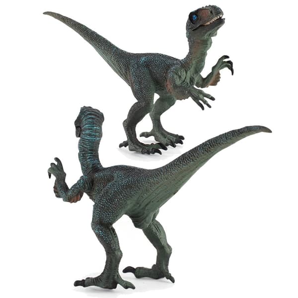 Dilophosaurus Dinosaurie Action Figur Simuleringsleksak Barnpresent