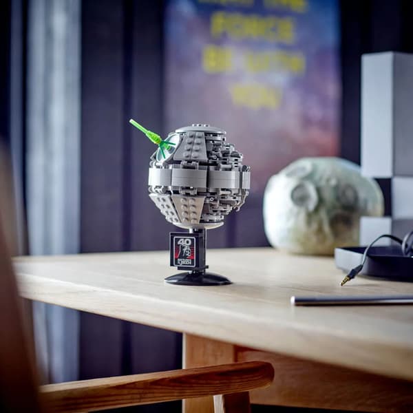 LEGP Space Wars Mini Dødsstjerne-2 Byggeklodser, 40591 Byggesæt Model—dt