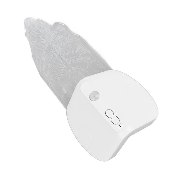 Rörelsesensor Slott Nattlampa USB-laddning Vägg Hörnlampa för Hall Trappa Sovrum