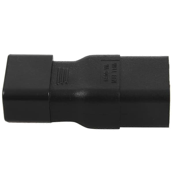 IEC C19 til C14 Stik Han til Hun PDU UPS Strømadapter black