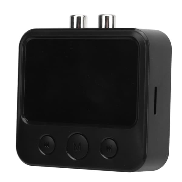 Bluetooth 5.0 Mottaker Sender 3.5mm Trådløs Stereo Adapter for Hodetelefoner Høyttalere