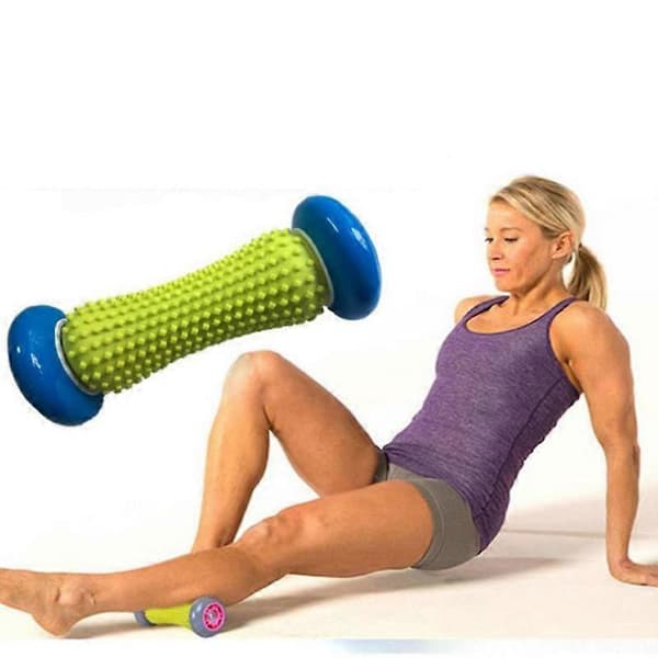 Massage Roller Yoga Massage Roller för plantar fasciit och hälvalvsmärta grey