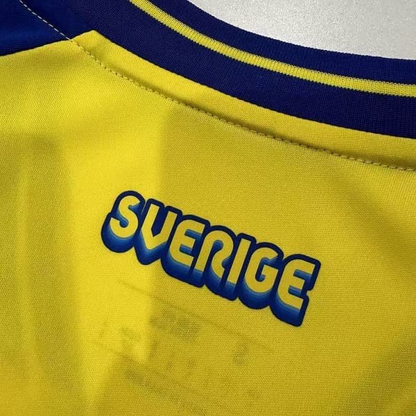 Sverige 2026 VM Hjemmedrakt Nummer 9 Isak M
