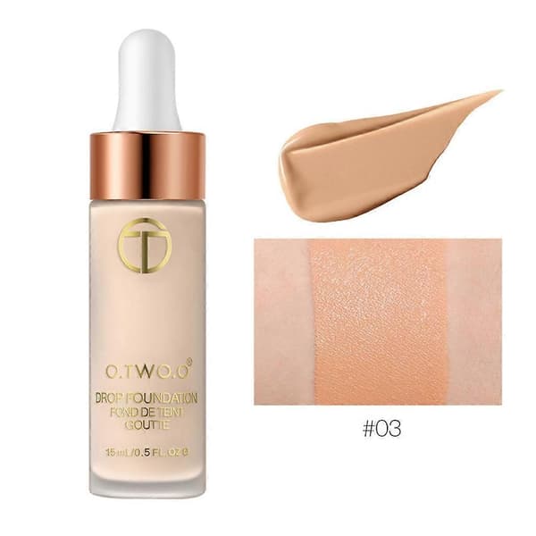 Base Face Liquid Foundation- Cream Full Coverage Concealer Oil-control[dt] 3