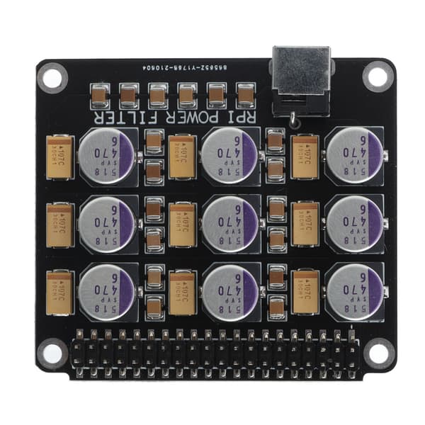 Raspberry Pi DAC Äänen Dekooderi HIFI Virta Suodatin Levy Laajennusmoduuli DC5V