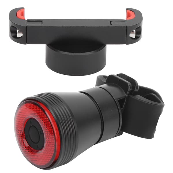Sykkel Smart Baklys Sykkelbremsesensor Bakadvarselslys USB-lading Baklys