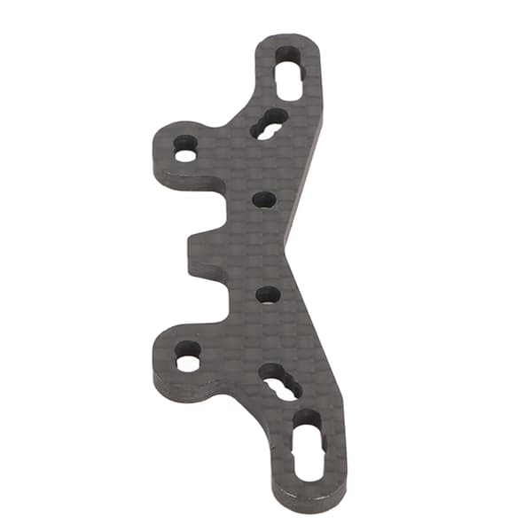 Tamiya 1/10 TT02 RC Bil Kulfiber Front Støddæmper Tårn Sort Opgradering