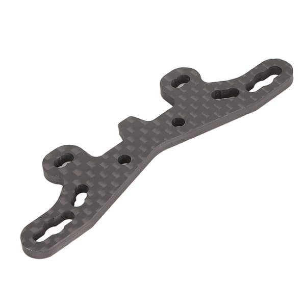 Tamiya 1/10 TT02 RC Bil Kulfiber Front Støddæmper Tårn Sort Opgradering