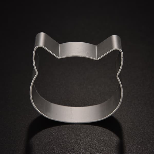 Katt hodeform Baking Sukker Kake Kjeks Cookie Cutter Dekorering
