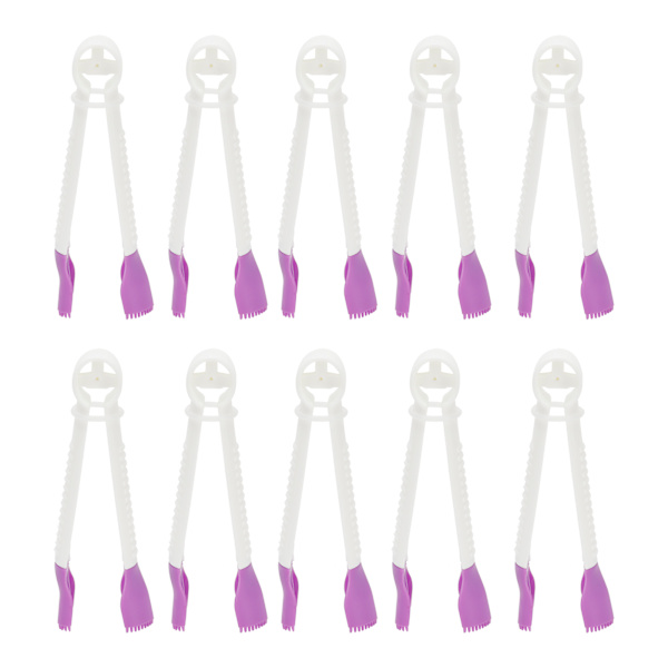 HT 10 stk. kageblonder clips, fondant kagekant dekoration skimmel klemmer, hjemmebagning tilbehør