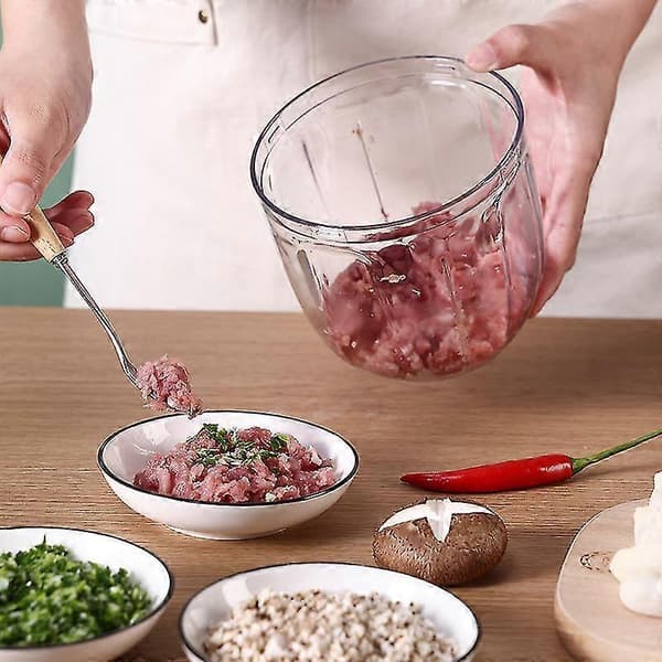 Manuel Madhakker, Multifunktionel Manuel Foodprocessor (flere muligheder) blue