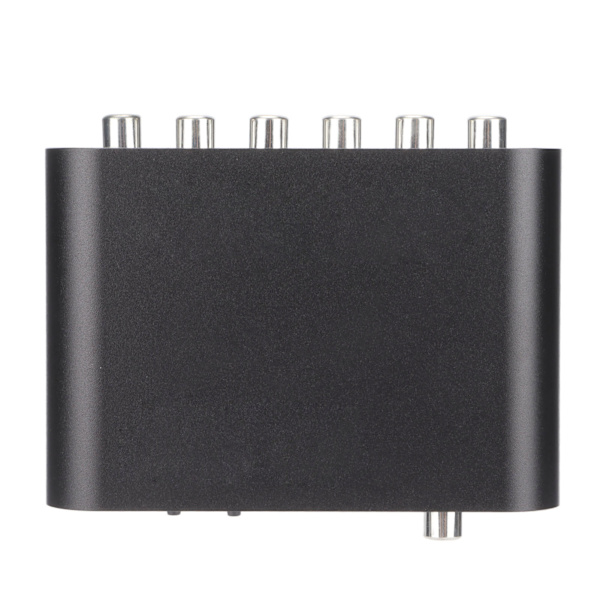 5.1 Digital Sound Decoder Converter Stereo SPDIF Coaxial AUX til 6 RCA Audio Decoder til TV Hjemmebiograf