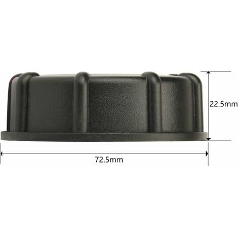 IBC-adapterplugg s60x6 för 1000 liters tank, 1/2 tum UNE6TKVB54