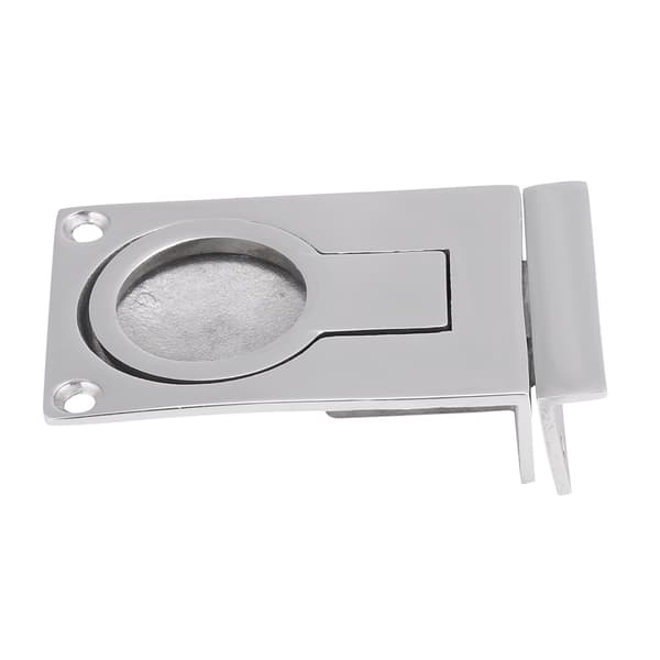 Rostfritt stål Ringhandtag Flush Hatch Locker Skåp Drag Lyft Marinbåt 57 * 40mm