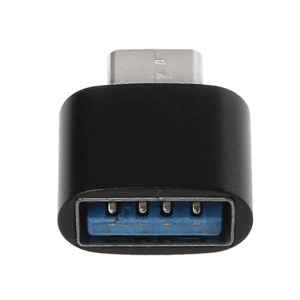 USB C - USB 2.0 -sovitin USB-C (uros) - USB 2.0 (naaras) -liitinlaite Black