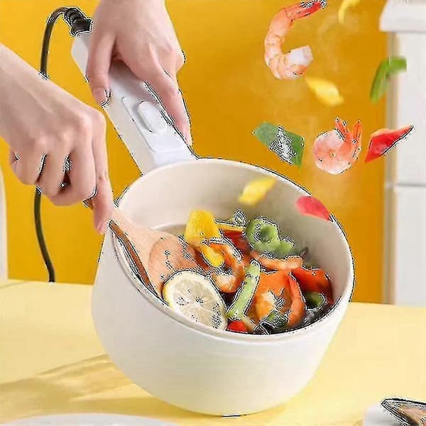 2l Multifunksjonell Elektrisk Gryte, Elektrisk Stekepanne, Non-stick Panne, Steke, Småkoke, Koke, Egnet For
