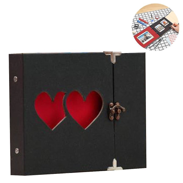 Fotoalbum för att designa dig själv Scrapbook-album, födelsedagspresent