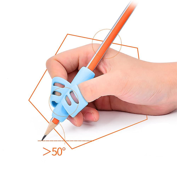 5-pack penna grepp för barn, korrigeringsverktyg