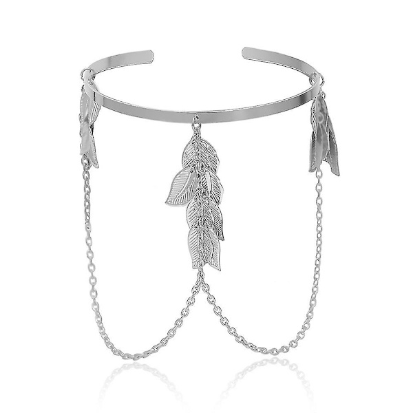 U-formad armband Leaf Tofs Kedja Geometrisk Kedja Smycken