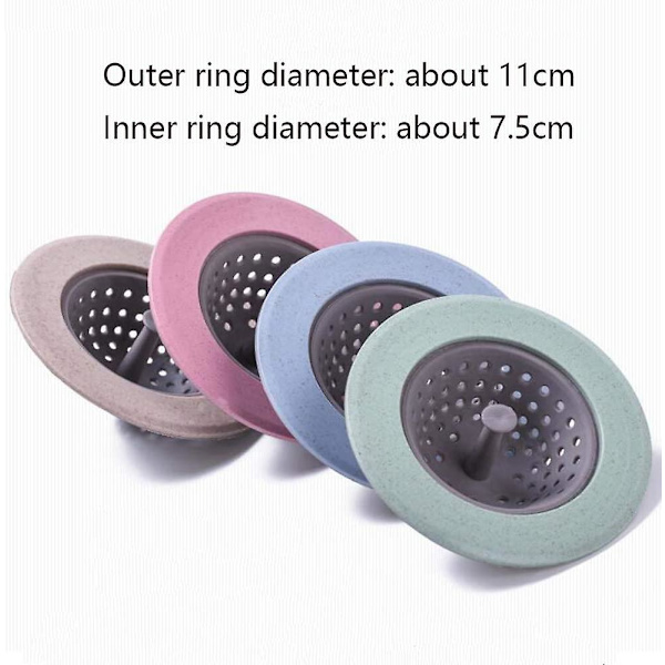 4 delar sil avloppspropp sil Blue