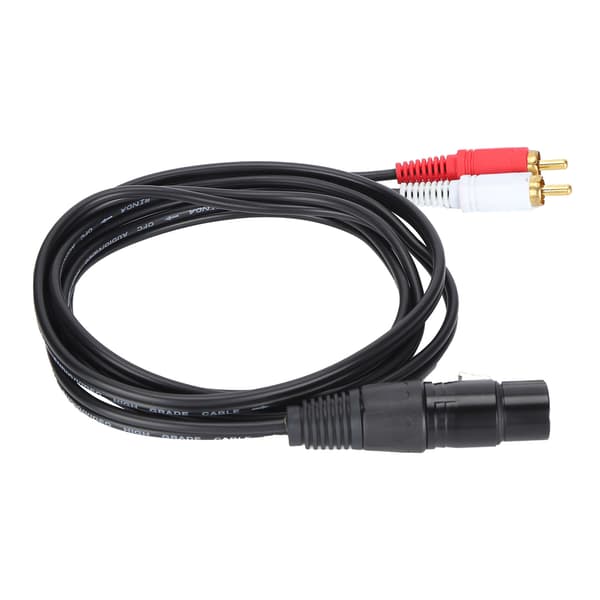 JORINDO XLR Hunn til Dobbel RCA Y Splitter Patch Kabel Mikrofon Tilkoblingsledning