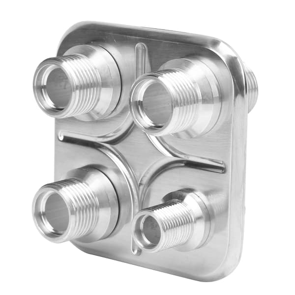 Universal GM Performance Silver 4-ports luftkonditioneringsslangadapter