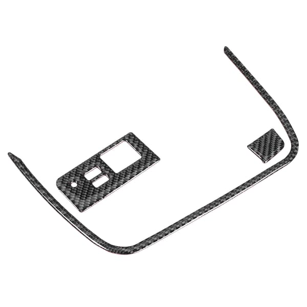 Kulfiber Centerkonsol Opbevaringsboks Lås til Mazda MX5 Roadster ND 2016 2020
