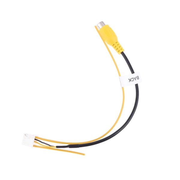1 stk 10-pinners ryggekamera kabeladapter RCA for bil St[dt]