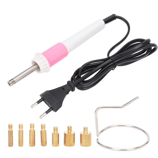 Semi-automatisk Hot Fix Rhinestone Applikator med 7 spisser, 15W hurtig oppvarming, energisparing, DIY Hot Fix-maskin, EU-plugg 110-220V