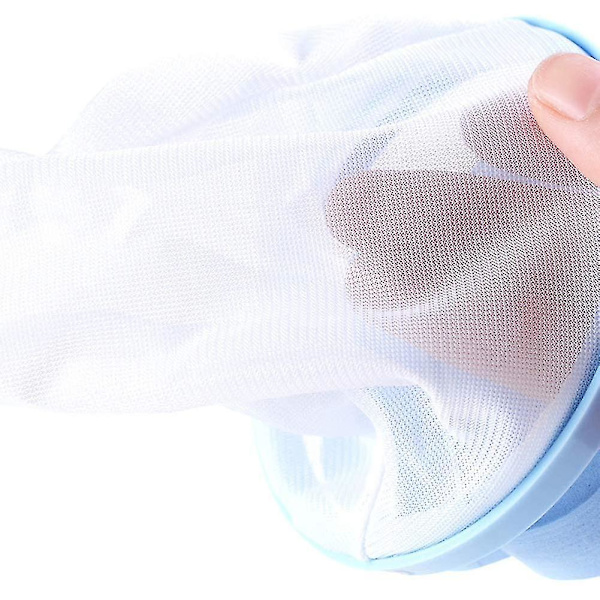 6 st Tvättmaskin Flytande hårfilter Mesh pink