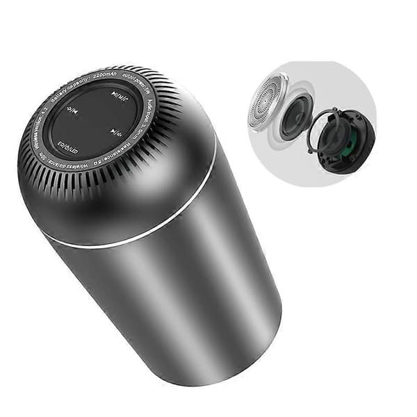 Bluetooth-högtalare liten stålkanon tung bas bluetooth-headset trådlöst headset Blue