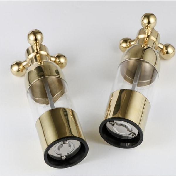 Pepperkvern i rustfritt stål 304 Gold S