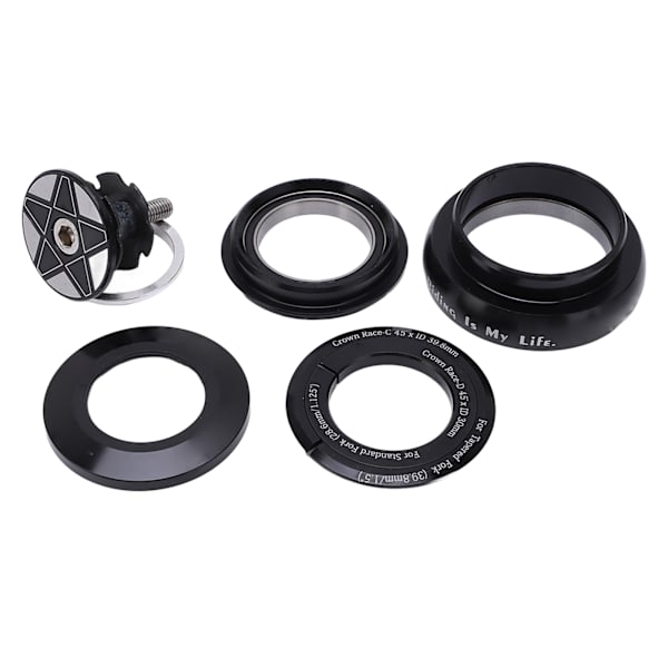Mountainbikeskålgrupp dubbellager CNC-process framgaffelstam Headset Lagerskålgrupp för landsvägscykel