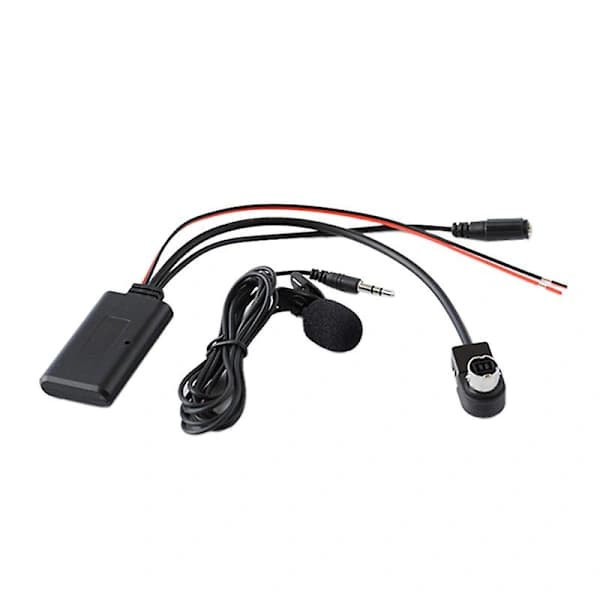 Bil Bluetooth AUX-adapter Trådlös ljudtelefon Handsfree-mikrofon för -121B AI-NET -9857 -98