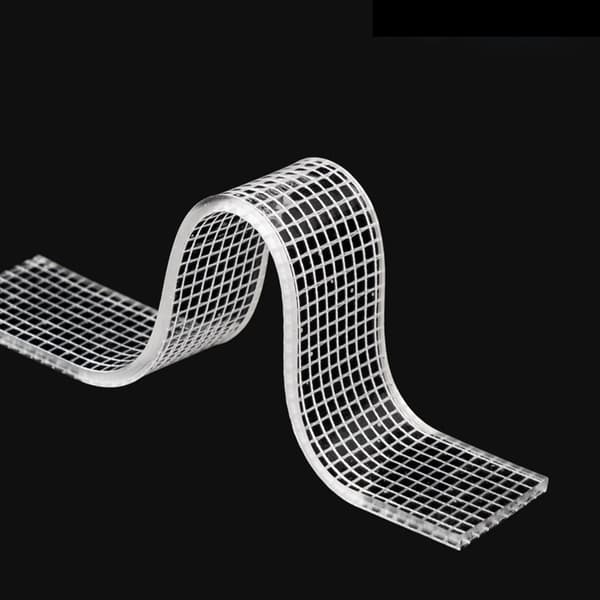 Kaksipuolinen Nano Grip -teippi (1mm x 3cm x 5m) - Läpinäkyvä
