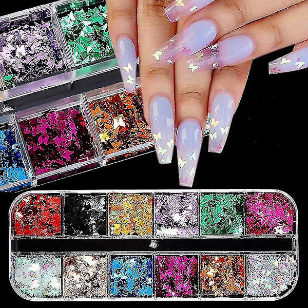 Hmwy-7st Nail Art Brush Set Nagelmålning Design Gel Borstar