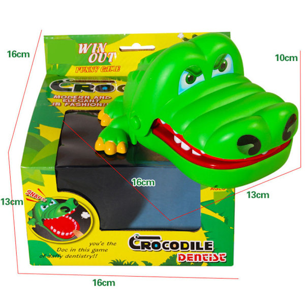 Mega Hungry Crocodile Tandläkare Spel old