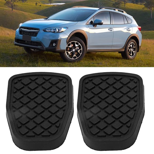 Subaru Broms Kopplingspedal Belägg Slitstarkt Gummi Skydd Par