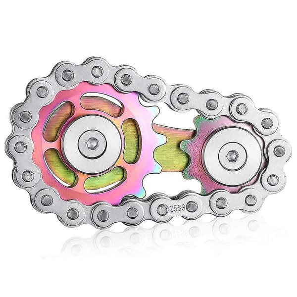 Gir kjede fidget spinner, bordplate spinner, EDC leker, dekompresjonsleker, barneleker