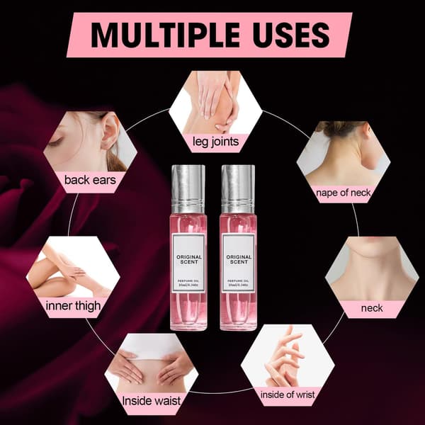 【DENGTU】3 stk Feromonparfumer til kvinder, feromonparfume, Venom-smag, langvarig roll-on-parfume til kvinder