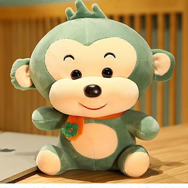 Apdocka Säng Apa Orangutang Kudde Plyschleksak Söt Flickdocka pink