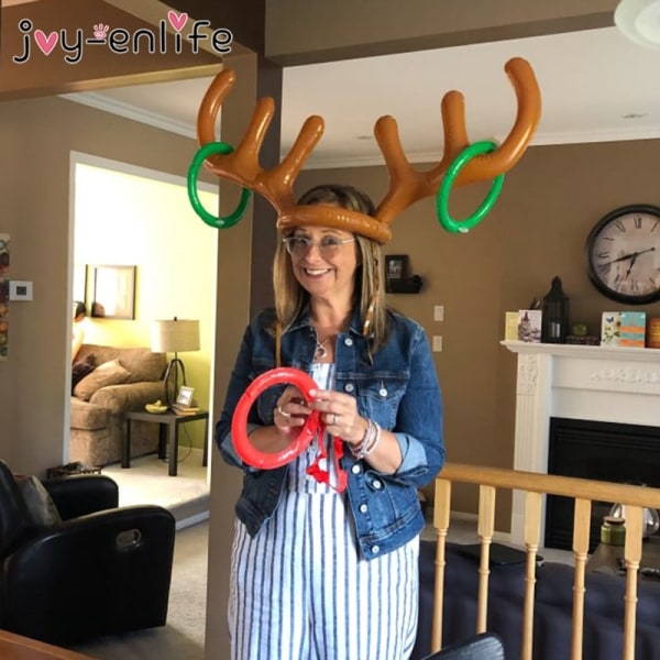 Christmas Ren Ring Toss Game-Standard Set