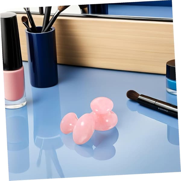 4 st svamp Gua Sha Massagestenar Rullar Ansiktsmassageverktyg