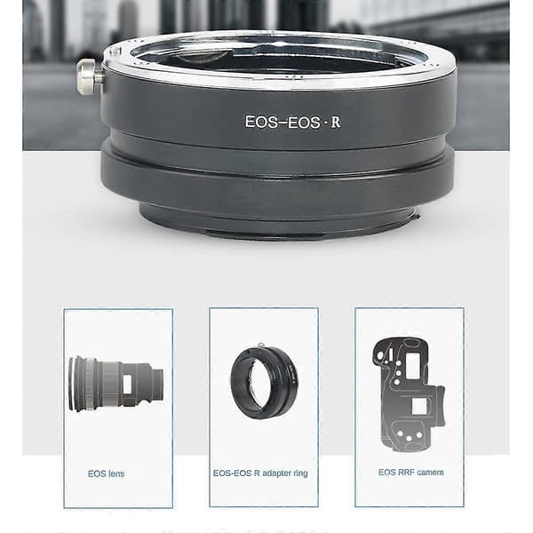 -eosr Linseadapterring For Ef-linse Til For Eosr R5 R6[dt]
