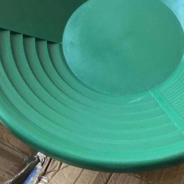 14 tommer plastguldvaskepande til minedrift, uddybning, prospektering til sandguldudvinding, manuel guldvaskepande
