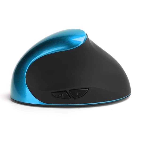 Trådløs Optisk Vertikal Mus 3. Generation Ergonomisk Greb Himmelblå